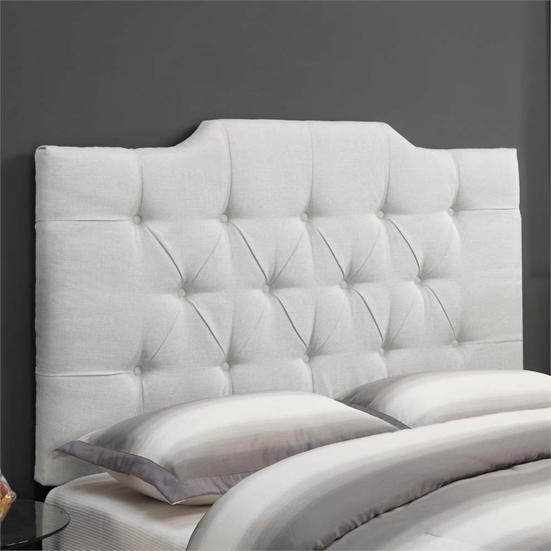 Home Styles Naples Queen Panel Headboard in Off-White - 5530-501 ...