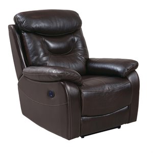 Home Fare Summit Power Recliner with USB