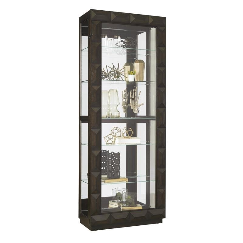 Pulaski Oxford Black Corner Curio 21220 Cymax Stores