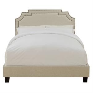 home fare beige shaped full all in one uph bed linen