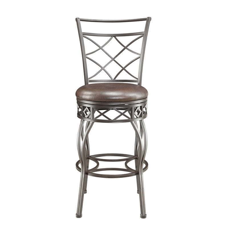 PRI Metal Swivel Barstool Cymax Business