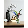 Dale Tiffany Hummingbird Modern Art Glass Figurine in Green/Blue