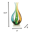 Handcrafted Art Glass Sculpture in Harmony Trio