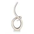 Dale Tiffany Handcrafted Art Glass Sculpture in Midnight Spiral