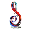 Dale Tiffany Handcrafted Art Glass Sculpture in Virtuoso