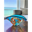 Dale Tiffany Hand Blown Art Glass Vase in Bellezza