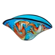 Dale Tiffany Hand Blown Art Glass Vase in Bellezza