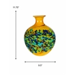 Dale Tiffany Hand Blown Art Glass Vase in Belmonte