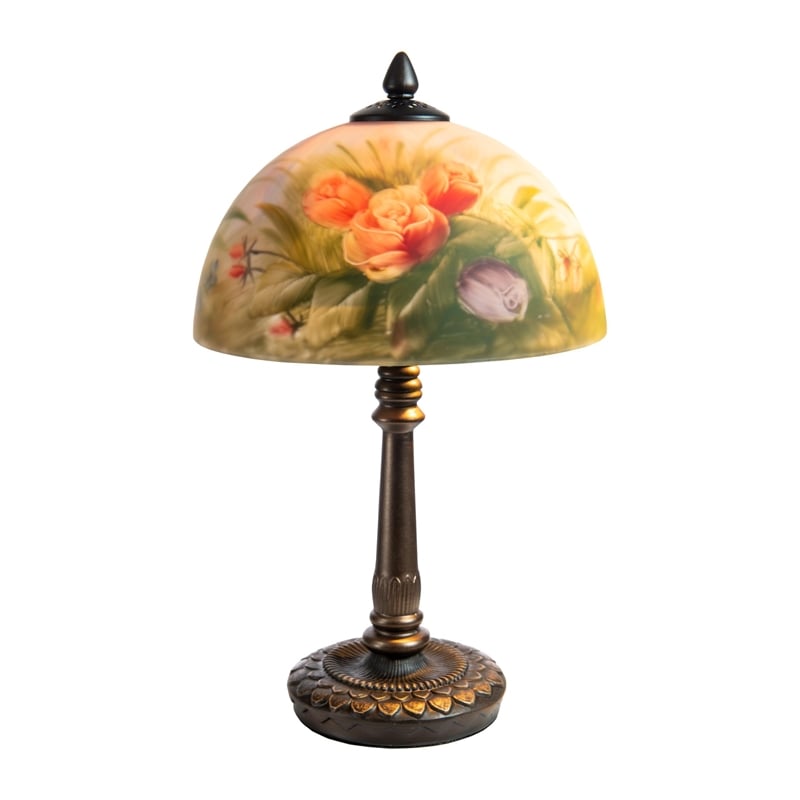 Dale Tiffany Rose Dome Table Lamp