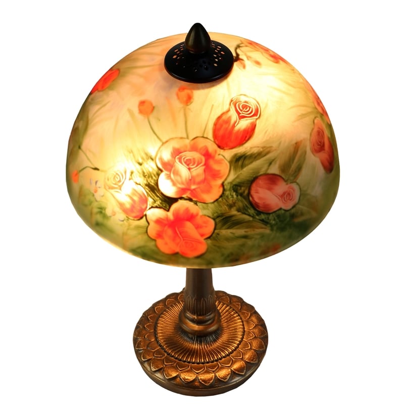 Dale Tiffany Rose Dome Table Lamp