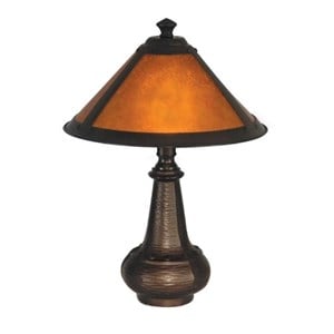 dale tiffany hunter mica accent lamp