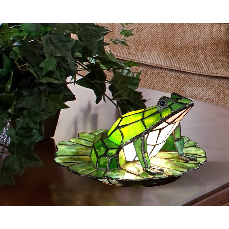Dale Tiffany Tiffany Frog Lily Pad Accent Lamp