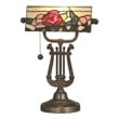 Dale Tiffany Broadview Bank Antique Bronze Accent Lamp