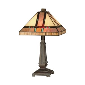 dale tiffany hyde park mission table lamp