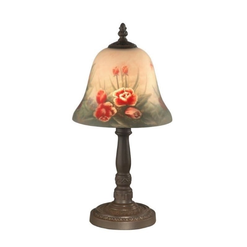 Dale Tiffany Rose Bell Accent Lamp