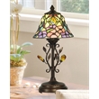 Dale Tiffany Crystal Peony Accent Lamp