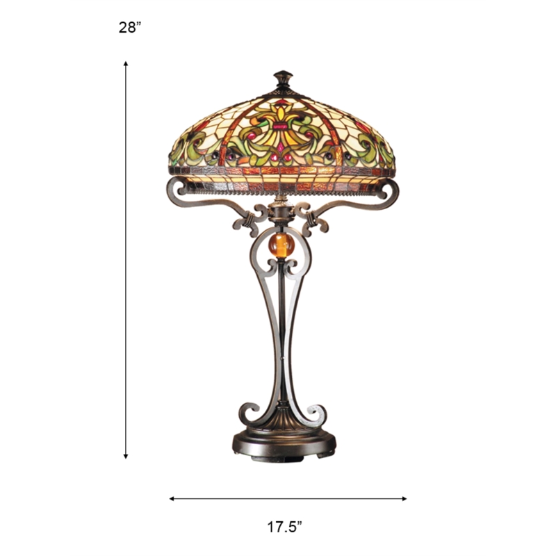 Dale Tiffany Boehme Table Lamp