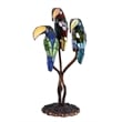 Dale Tiffany Three Parrots Table Lamp