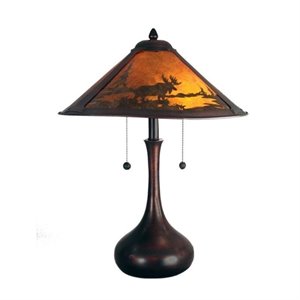 dale tiffany wilderness table lamp