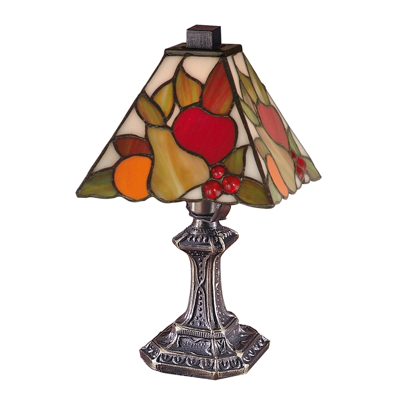 Dale Tiffany Fruit Mini Table Lamp