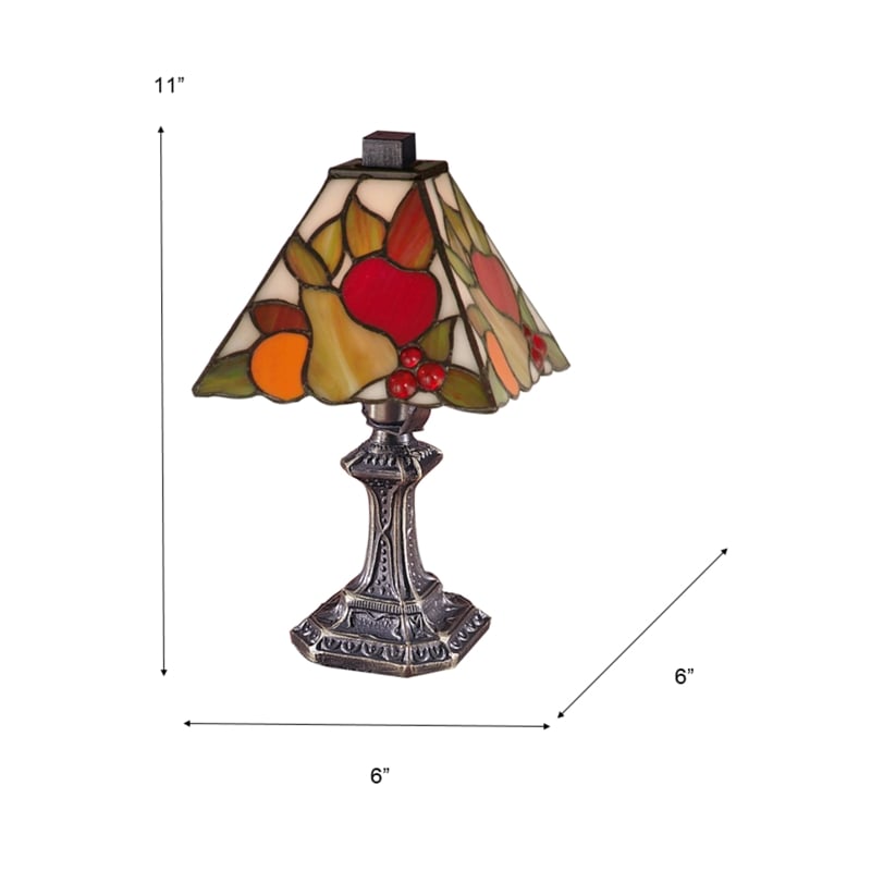 Dale Tiffany Fruit Mini Table Lamp