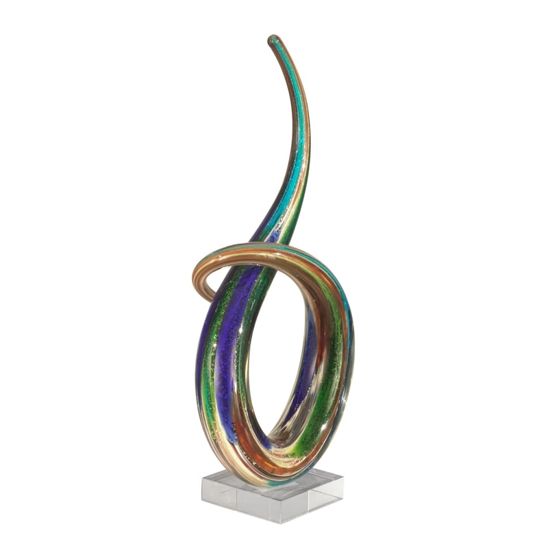 Dale Tiffany Cieza Sculpture Clear