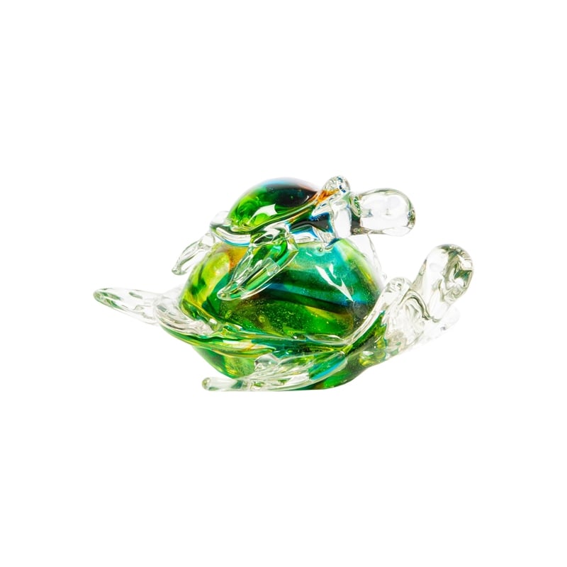 Dale Tiffany Colorful Sea Turtle Figurine