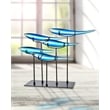 Dale Tiffany 5 Fish Blue Sculpture