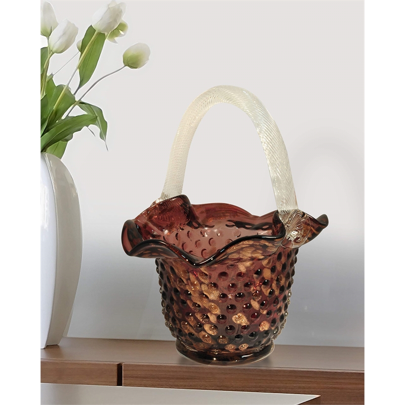 Dale Tiffany Purple Basket