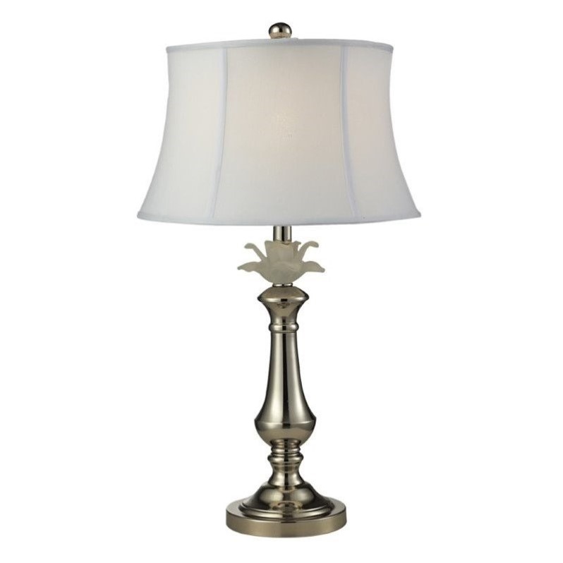 Dale White Flower Table Lamp Pt14329 Dale White Flower Table Lamp