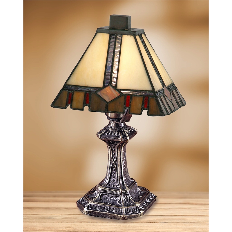 Dale Tiffany Castle Cut Accent Lamp