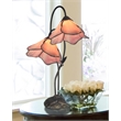 Dale Tiffany Poelking 2 Light Blue Lily Table Lamp