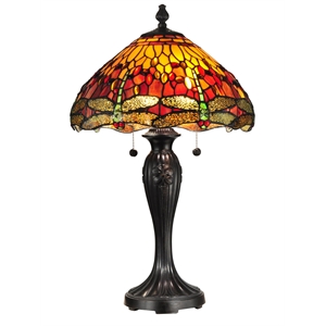 Dale Tiffany Reves Dragonfly Table Lamp
