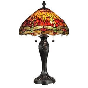 dale tiffany reves dragonfly table lamp