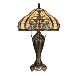 Dale Tiffany Topaz Baroque Table Lamp