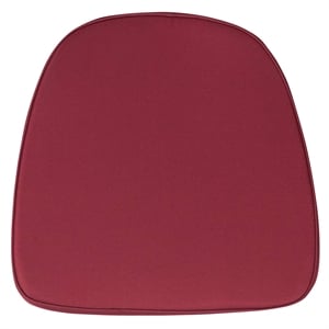 Flash Furniture Soft Chiavari Fabric Seat Cushion in Brown