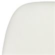 Flash Furniture Hard Chiavari Fabric Seat Cushion in Ivory