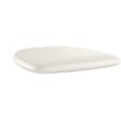 Flash Furniture Hard Chiavari Faux Leather Seat Cushion in White
