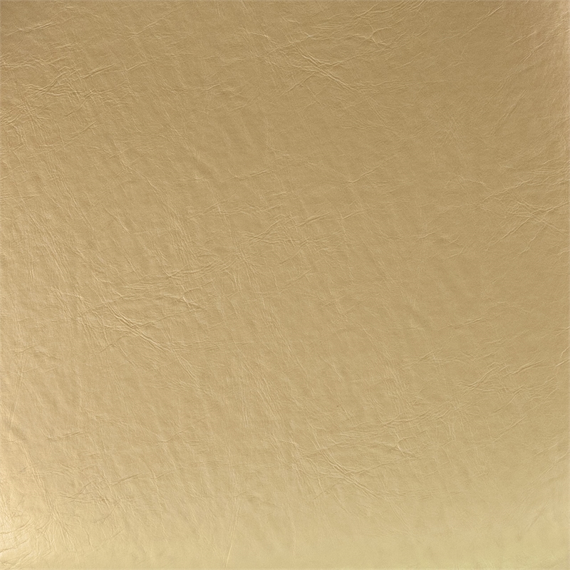 Flash Furniture Hard Chiavari Faux Leather Seat Cushion in Gold