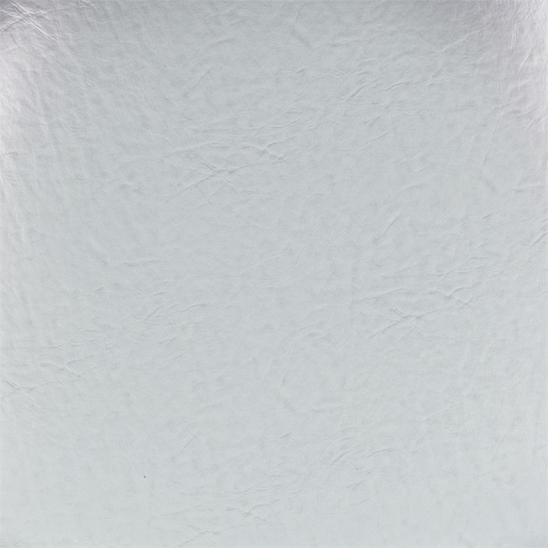 Flash Furniture Hard Chiavari Faux Leather Seat Cushion in Silver