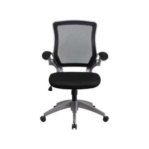 Flash Furniture Mesh Swivel Office Chair in Black