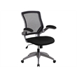 Flash Furniture Mesh Swivel Office Chair in Black