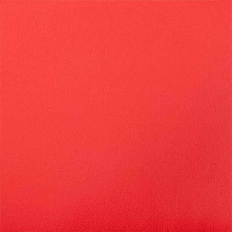 Flash Furniture Faux Leather Adjustable Bar Stool in Red