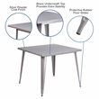 Flash Furniture Parker Commercial Grade 35.5