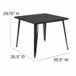 Flash Furniture Parker Commercial Grade 35.5