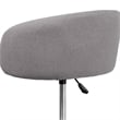 Flash Furniture Fabric Adjustable Bar Stool in Gray