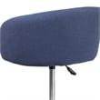 Flash Furniture Fabric Adjustable Bar Stool in Blue