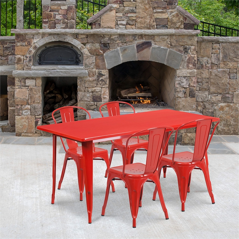 Flash Furniture 5 Piece 31.5