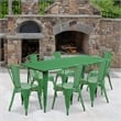 Flash Furniture 7 Piece 31.5