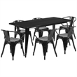 Flash Furniture 7 Piece 31.5